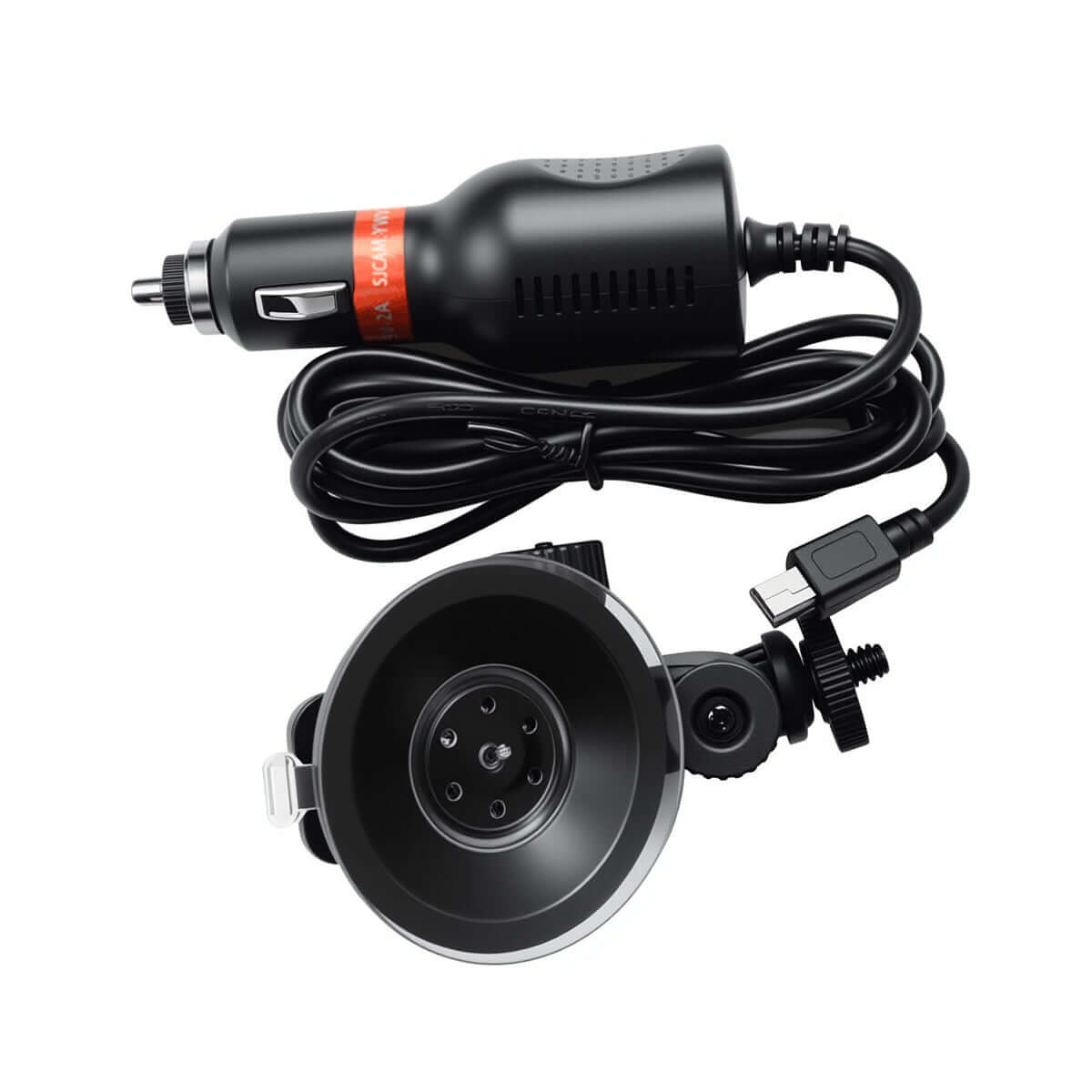 Car Charger with a Suction Cup