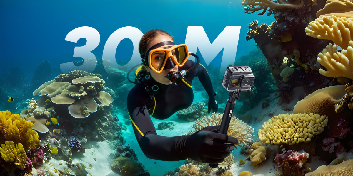 30m waterproof with a case