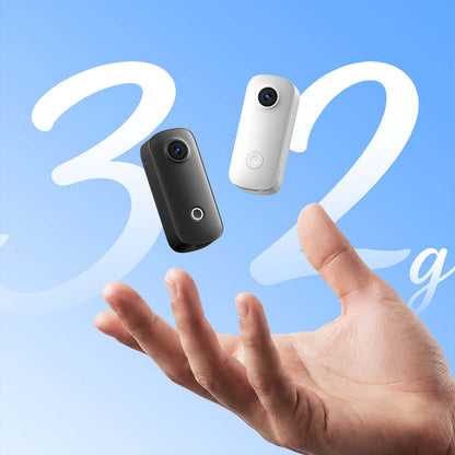 C100 Pro 4K POV action camera with ultra compact design