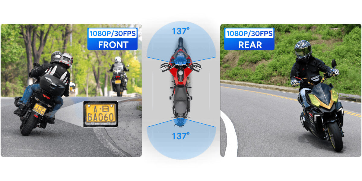 dual-channel 1080P HD video