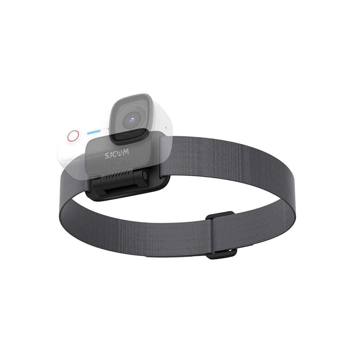 Magnetic Head Strap with SJcam camera attachment, designed for secure and easy use in various activities.