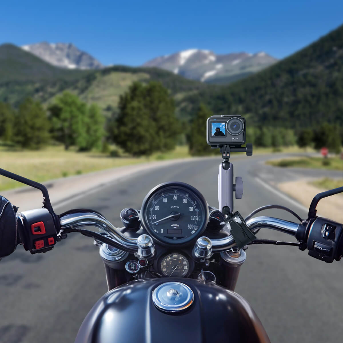 Motorcycle Handlebar Mount
