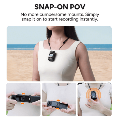 C400 3-in-1 Handheld Action Camera