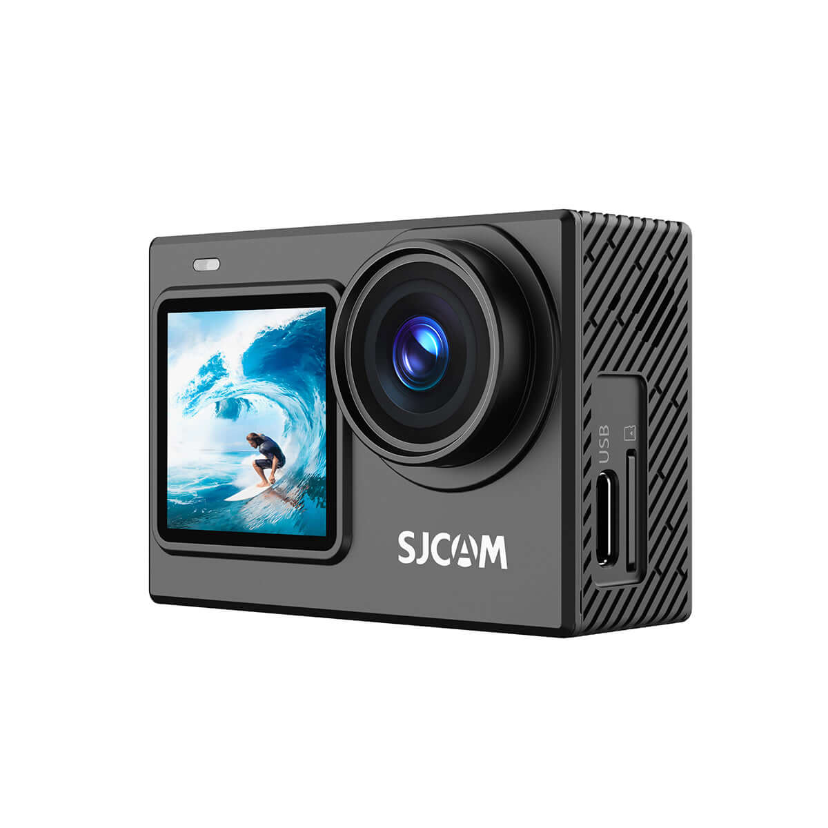 SJ6 Ultra Action Camera showcasing dual screens and stunning visuals for capturing adventures.