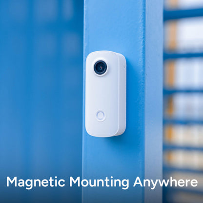 C100 Pro magnetic action camera with flexible mounting options