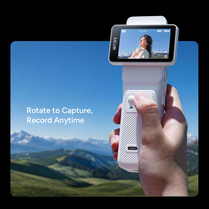 C400 Pro with a rotatable screen for versatile capturing.