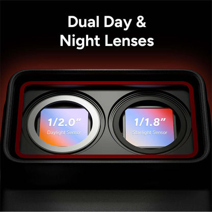 SJ30 dual lens action camera with day and night sensors